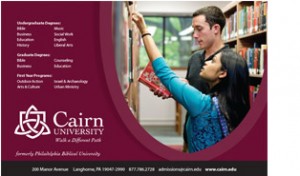 Cairn University Magazine Ad