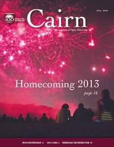 Cairn Magazine Fall 2013 Cover