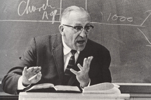 Dr. Clarence Mason, who served at the University from 1928-1985, led the University to regional accreditation and CSWE affiliation in 1967. It was one of his final achievements as dean, a position he filled for 36 years.